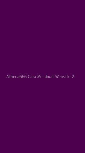 Tampilan Antarmuka Aplikasi Athena666 Cara Membuat Website - 2