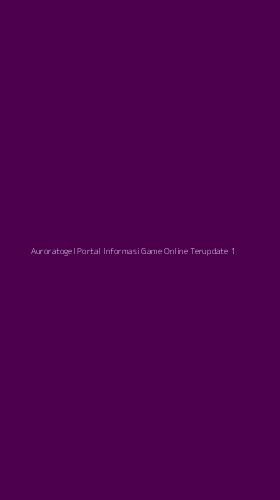 Tampilan Antarmuka Aplikasi Auroratogel Portal Informasi Game Online Terupdate - 1
