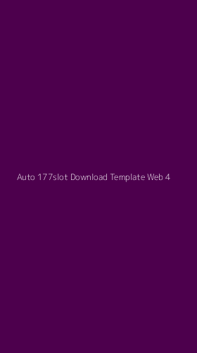 Tampilan Antarmuka Aplikasi Auto 177slot Download Template Web - 4