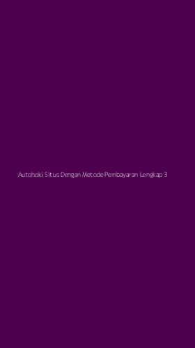 Tampilan Antarmuka Aplikasi Autohoki Situs Dengan Metode Pembayaran Lengkap - 3