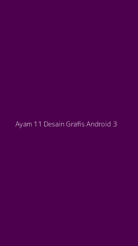 Tampilan Antarmuka Aplikasi Ayam 11 Desain Grafis Android - 3
