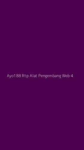 Tampilan Antarmuka Aplikasi Ayo188 Rtp Alat Pengembang Web - 4