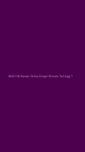 Tampilan Antarmuka Aplikasi Badut4d Bandar Online Dengan Winrate Tertinggi - 1