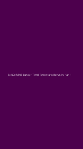 Tampilan Antarmuka Aplikasi Bandar808 Bandar Togel Terpercaya Bonus Harian - 1