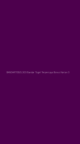 Tampilan Antarmuka Aplikasi Bandartogel303 Bandar Togel Terpercaya Bonus Harian - 3