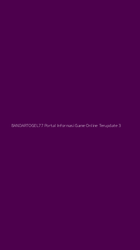 Tampilan Antarmuka Aplikasi Bandartogel77 Portal Informasi Game Online Terupdate - 3