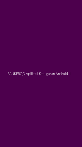 Tampilan Antarmuka Aplikasi Bankerqq Aplikasi Kebugaran Android - 1