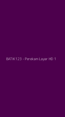 Tampilan Antarmuka Aplikasi BATIK123 - Perekam Layar HD - 1