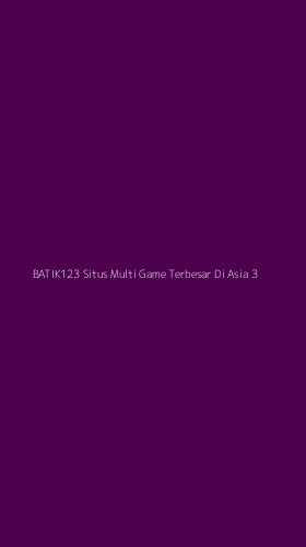Tampilan Antarmuka Aplikasi Batik123 Situs Multi Game Terbesar Di Asia - 3