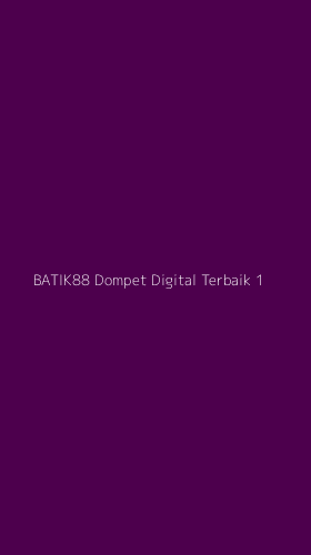 Tampilan Antarmuka Aplikasi Batik88 Dompet Digital Terbaik - 1