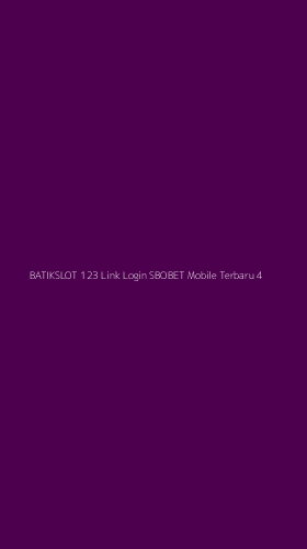 Tampilan Antarmuka Aplikasi Batikslot 123 Link Login Sbobet Mobile Terbaru - 4