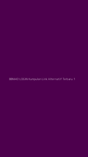 Tampilan Antarmuka Aplikasi Bbni4d Login Kumpulan Link Alternatif Terbaru - 1