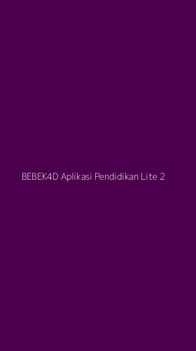 Tampilan Antarmuka Aplikasi Bebek4d Aplikasi Pendidikan Lite - 2