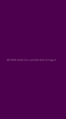 Tampilan Antarmuka Aplikasi Bet0809 Login Situs Judi Bola Odds Tertinggi - 4