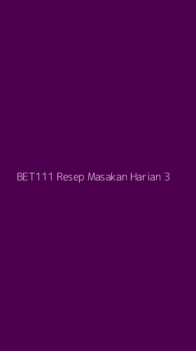 Tampilan Antarmuka Aplikasi Bet111 Resep Masakan Harian - 3