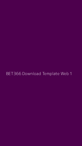 Tampilan Antarmuka Aplikasi Bet366 Download Template Web - 1