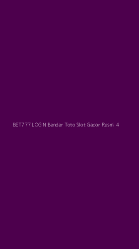 Tampilan Antarmuka Aplikasi Bet777 Login Bandar Toto Slot Gacor Resmi - 4