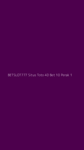 Tampilan Antarmuka Aplikasi Betslot777 Situs Toto 4d Bet 10 Perak - 1
