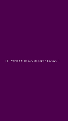 Tampilan Antarmuka Aplikasi Betwin888 Resep Masakan Harian - 3