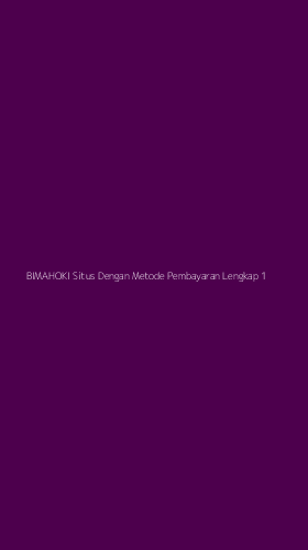 Tampilan Antarmuka Aplikasi Bimahoki Situs Dengan Metode Pembayaran Lengkap - 1