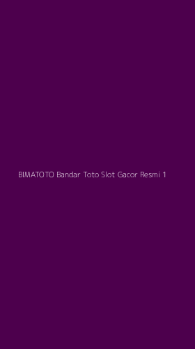 Tampilan Antarmuka Aplikasi Bimatoto Bandar Toto Slot Gacor Resmi - 1