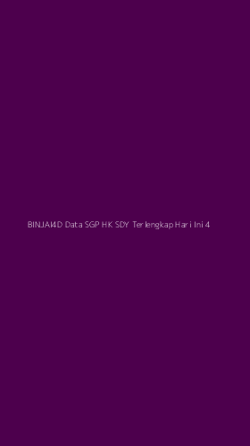 Tampilan Antarmuka Aplikasi Binjai4d Data Sgp Hk Sdy Terlengkap Hari Ini - 4