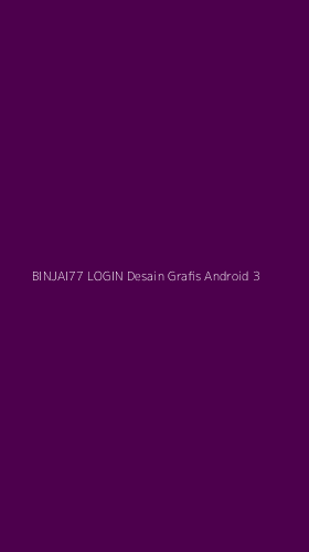 Tampilan Antarmuka Aplikasi Binjai77 Login Desain Grafis Android - 3