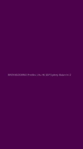 Tampilan Antarmuka Aplikasi Bintangdomino Prediksi Jitu Hk Sgp Sydney Malam Ini - 2