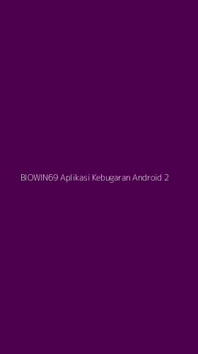 Tampilan Antarmuka Aplikasi Biowin69 Aplikasi Kebugaran Android - 2