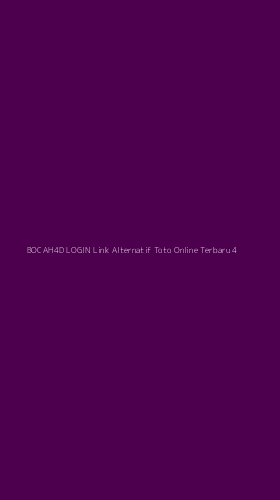 Tampilan Antarmuka Aplikasi Bocah4d Login Link Alternatif Toto Online Terbaru - 4