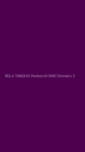 Tampilan Antarmuka Aplikasi Bola Tangkas Pembersih Ram Otomatis - 3