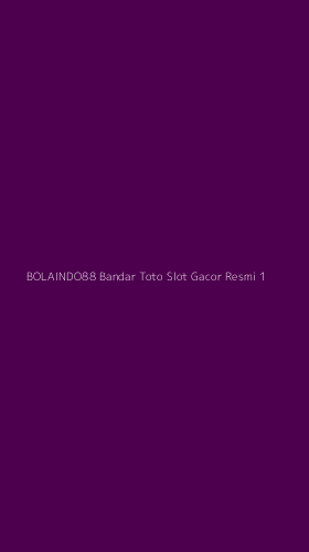 Tampilan Antarmuka Aplikasi Bolaindo88 Bandar Toto Slot Gacor Resmi - 1