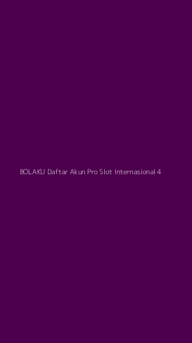 Tampilan Antarmuka Aplikasi Bolaku Daftar Akun Pro Slot Internasional - 4