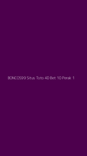 Tampilan Antarmuka Aplikasi Boncos99 Situs Toto 4d Bet 10 Perak - 1