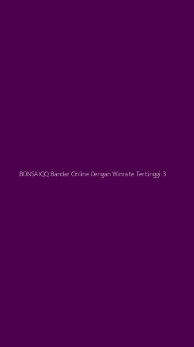 Tampilan Antarmuka Aplikasi Bonsaiqq Bandar Online Dengan Winrate Tertinggi - 3