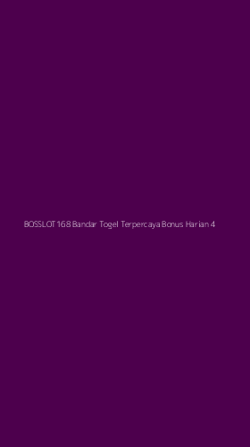 Tampilan Antarmuka Aplikasi Bosslot168 Bandar Togel Terpercaya Bonus Harian - 4