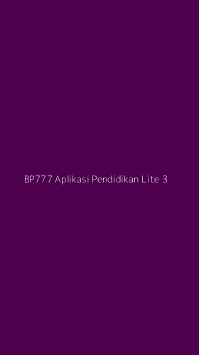 Tampilan Antarmuka Aplikasi Bp777 Aplikasi Pendidikan Lite - 3