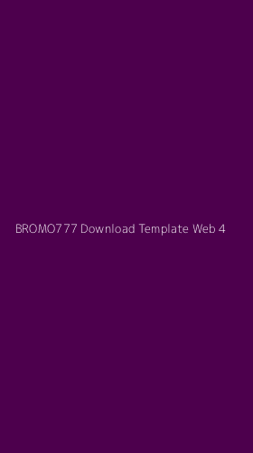 Tampilan Antarmuka Aplikasi Bromo777 Download Template Web - 4