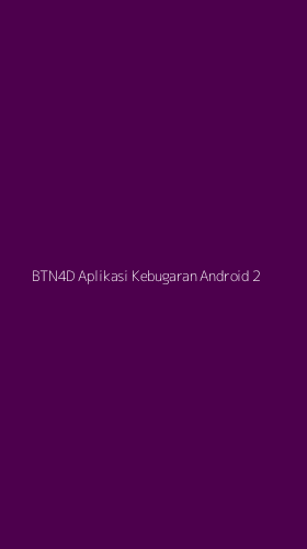 Tampilan Antarmuka Aplikasi Btn4d Aplikasi Kebugaran Android - 2
