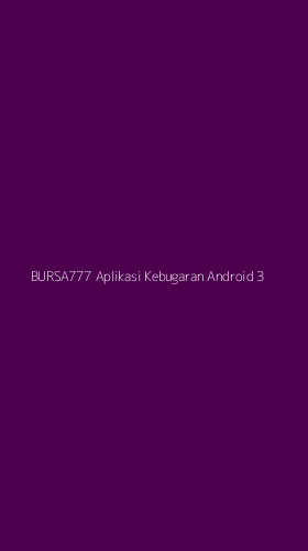 Tampilan Antarmuka Aplikasi Bursa777 Aplikasi Kebugaran Android - 3