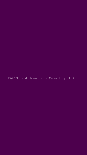 Tampilan Antarmuka Aplikasi Bwo99 Portal Informasi Game Online Terupdate - 4