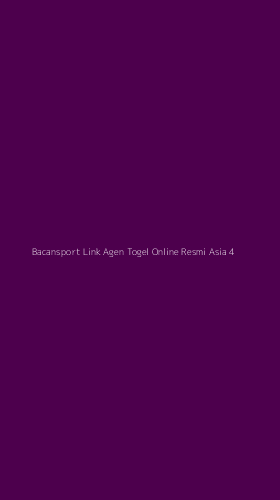 Tampilan Antarmuka Aplikasi Bacansport Link Agen Togel Online Resmi Asia - 4