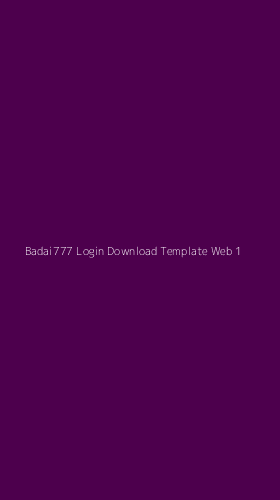 Tampilan Antarmuka Aplikasi Badai777 Login Download Template Web - 1