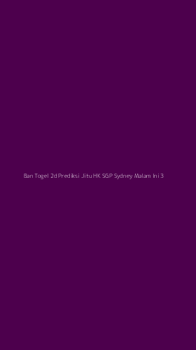 Tampilan Antarmuka Aplikasi Ban Togel 2d Prediksi Jitu Hk Sgp Sydney Malam Ini - 3