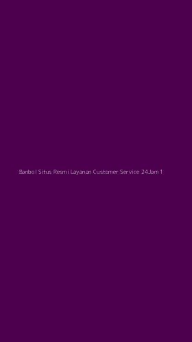 Tampilan Antarmuka Aplikasi Banbol Situs Resmi Layanan Customer Service 24jam - 1