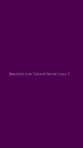 Tampilan Antarmuka Aplikasi Bancitoto Com Tutorial Server Linux - 3