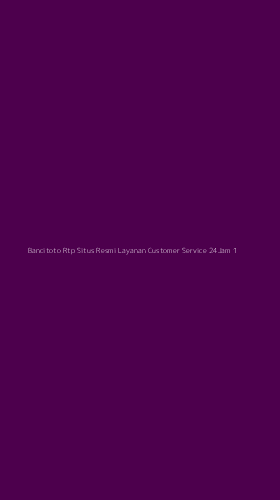 Tampilan Antarmuka Aplikasi Bancitoto Rtp Situs Resmi Layanan Customer Service 24jam - 1