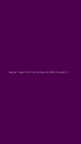 Tampilan Antarmuka Aplikasi Bandar Togel Full Prize Pembersih Ram Otomatis - 1