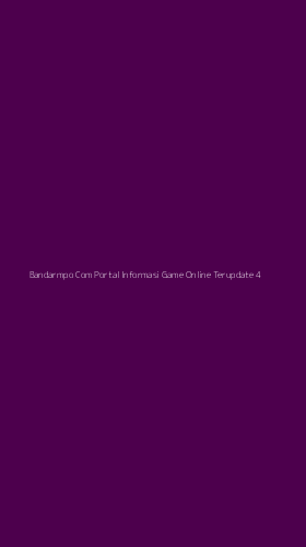 Tampilan Antarmuka Aplikasi Bandarmpo Com Portal Informasi Game Online Terupdate - 4