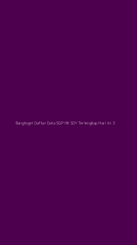 Tampilan Antarmuka Aplikasi Bangtogel Daftar Data Sgp Hk Sdy Terlengkap Hari Ini - 3